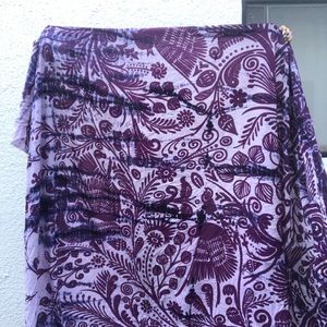 Urban Outfitters Purple Tapestry